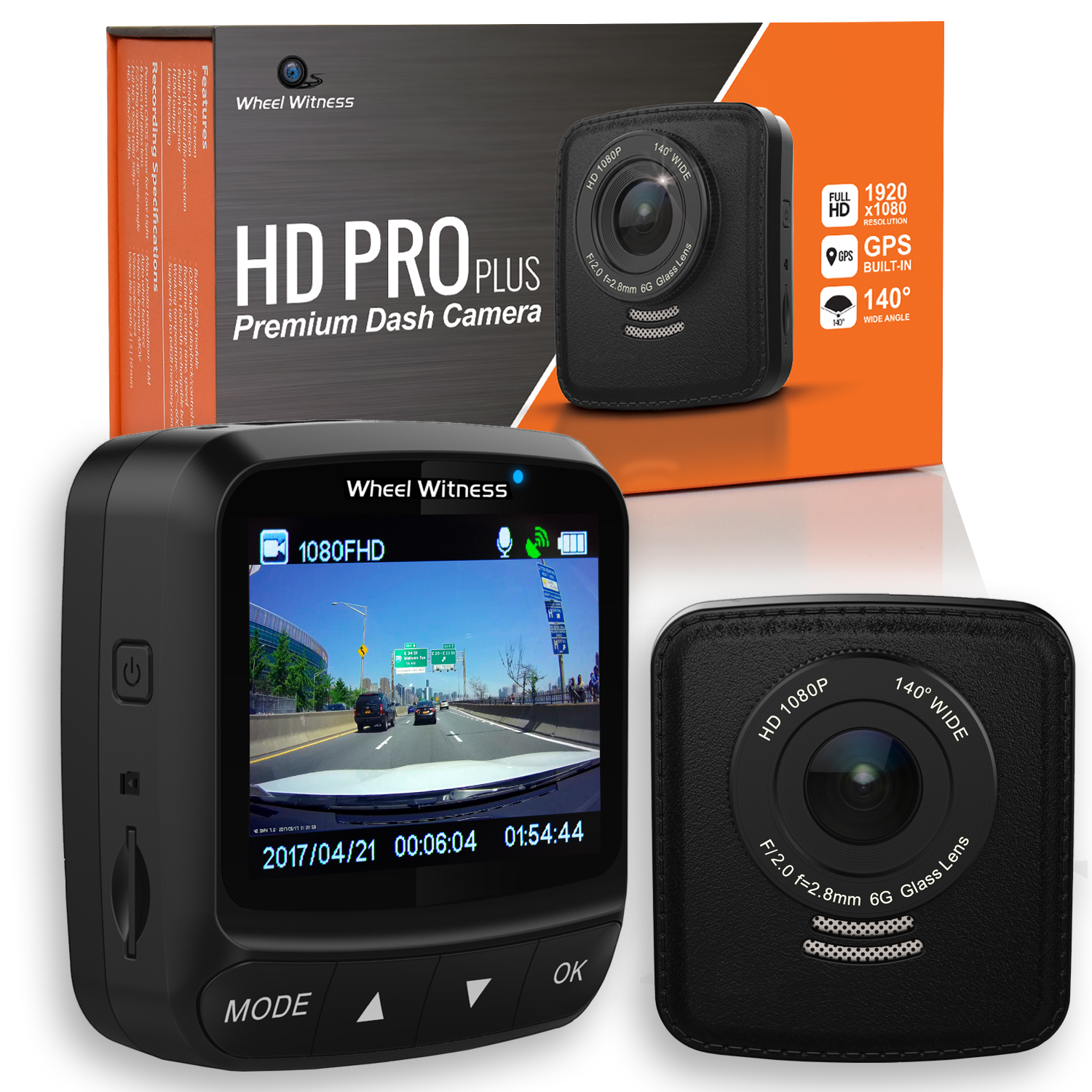 Dashboard Camera Review: The Wheel Witness HD PRO Premium